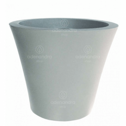 Ghiveci rotund Cratere, Tortora  91 Litri, h 52 cm