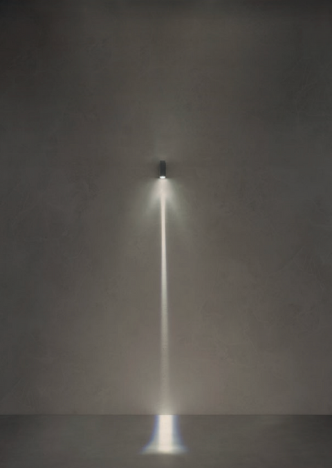 Aplica exterior Redo – Ace Power LED, corp aluminiu, lentilă acril transparentă