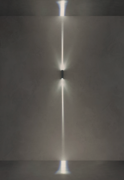 Aplica exterior Redo – Ace Power LED, corp aluminiu, lentilă acril transparentă