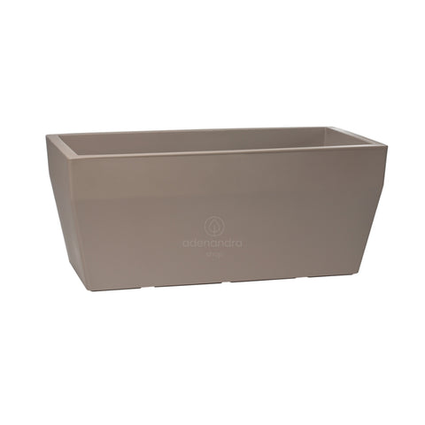 Jardiniera Acquario, Tortora, L 80/74 l 40/34 h 34, 75 Litri