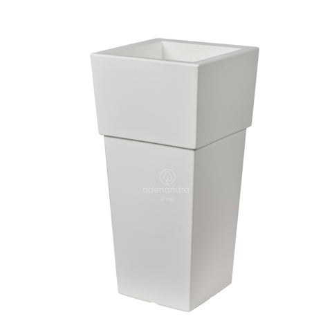 Ghiveci Patrat Aquila, Alba L 48/37, l 48/37, h 100/29,5