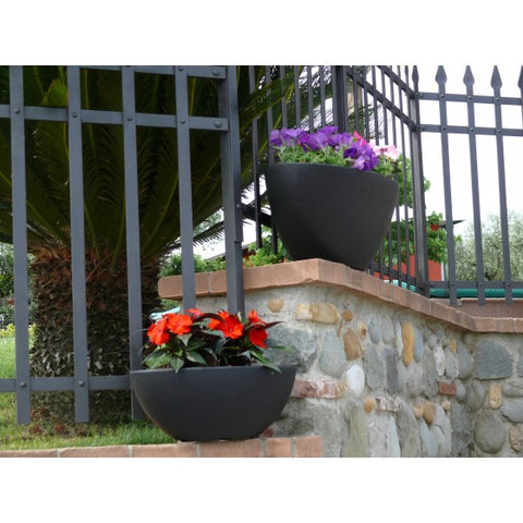 Ghiveci Freccia Antracit, L 60 cm/  l 30cm / h 24cm, 23 Litri