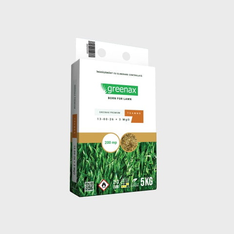 Ingrasamant Greenax Premium Toamna, (NPK 13-00-26 + 3 MgO), 5 kg