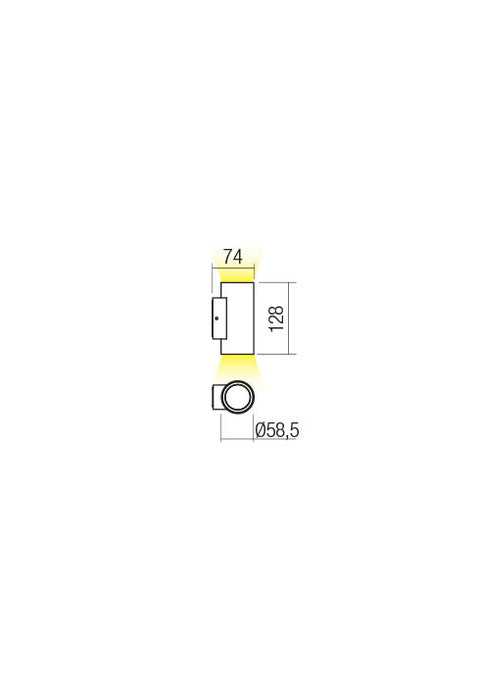 Fișă tehnică RAM - Aplică de exterior LED 7W
