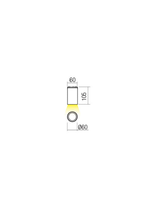 Fișă tehnică RAM - Plafonieră de exterior LED 4W