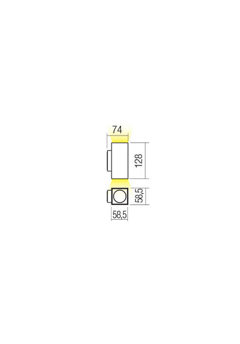 Fișă tehnică QUAD - Aplică de exterior LED 7W