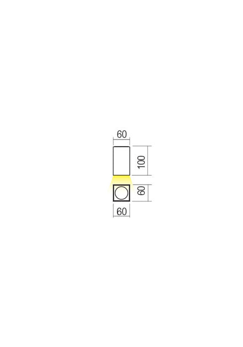 Fișă tehnică QUAD - Plafonieră de exterior LED 4W