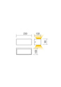 Fișă tehnică LAMPRIS - Aplică de exterior LED 13W