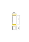 Fișă tehnică HUB - Plafonieră exterior LED 21W