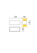 Fișă tehnică LAMPRIS - Aplică de exterior LED 13W