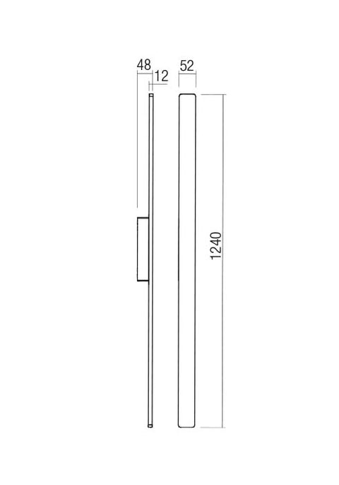 Fișă tehnică REFLEXA - Aplică de exterior LED 20W
