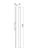 Fișă tehnică REFLEXA - Aplică de exterior LED 24W