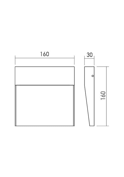 Fișă tehnică LANDER -  - Iluminat trepte LED 6W