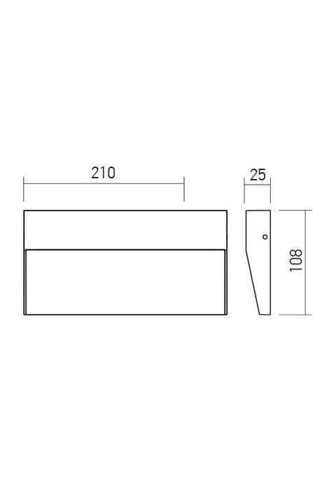 Fișă tehnică LANDER -  - Iluminat trepte LED 6W