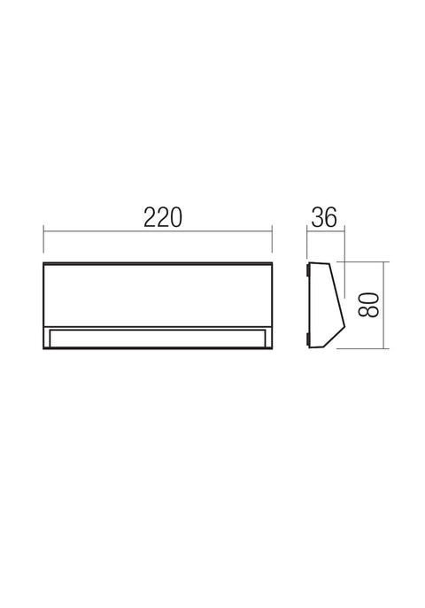 Fișă tehnică ANDER - Iluminat trepte LED 4W