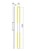 Fișă tehnică REFLEXA - Aplică de exterior LED 20W