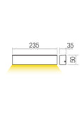 Fișă tehnică OMNIA - Aplică de exterior LED 13,5W