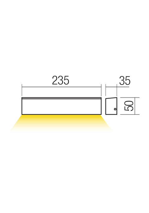 Fișă tehnică OMNIA - Aplică de exterior LED 13,5W