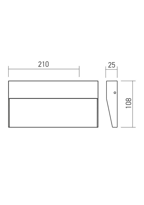 Fișă tehnică LANDER -  - Iluminat trepte LED 6W