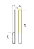 Fișă tehnică REFLEXA - Aplică de exterior LED 6W