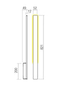 Fișă tehnică REFLEXA - Aplică de exterior LED 10W