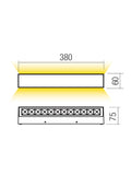 Fișă tehnică AROOS - Aplică de exterior LED 30W
