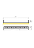Fișă tehnică AROOS - Aplică de exterior LED 21W