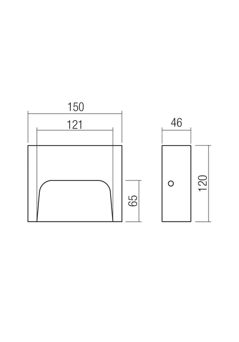 Fișă tehnică SASHI - Iluminat trepte LED 6W