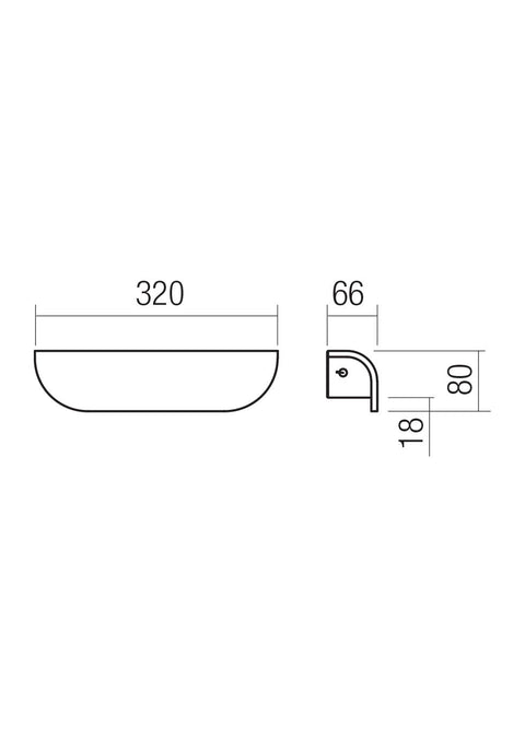 Fișă tehnică LID - Aplică de exterior LED 8,8W