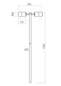 Fișă tehnică STAKE - Lampă pentru sol, aplicată  65