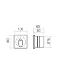 Fișă tehnică BAST - Iluminat trepte LED 2,5W