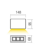 Fișă tehnică AROOS Dali - Plafonieră de exterior LED 9W